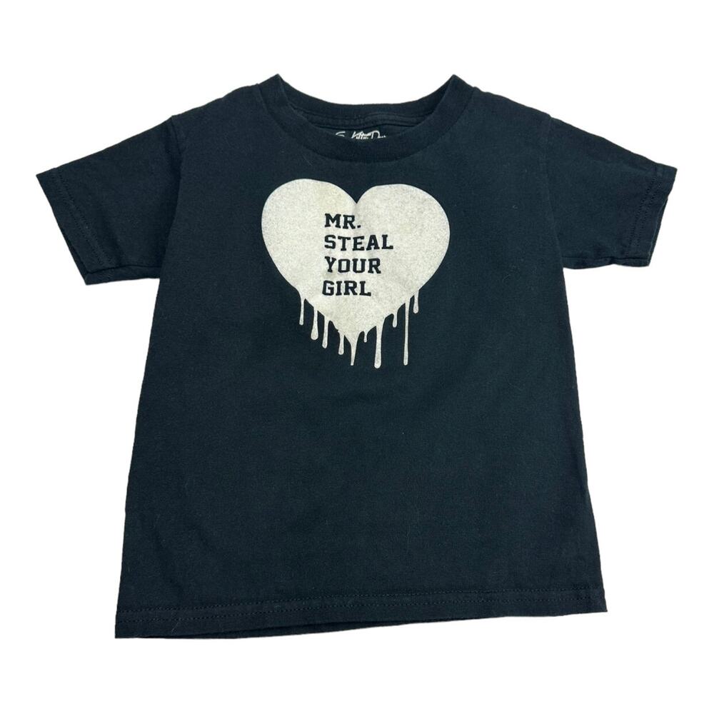 Kids Mr. Steal Your Girl Bleeding Heart Tee Size 3t